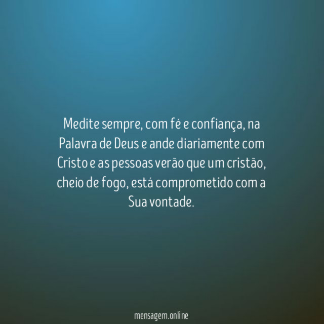Medite sempre