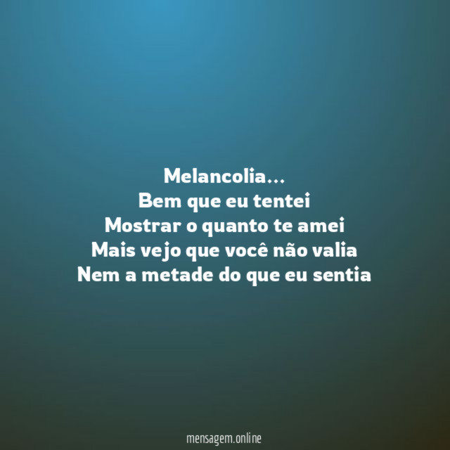 Melancolia