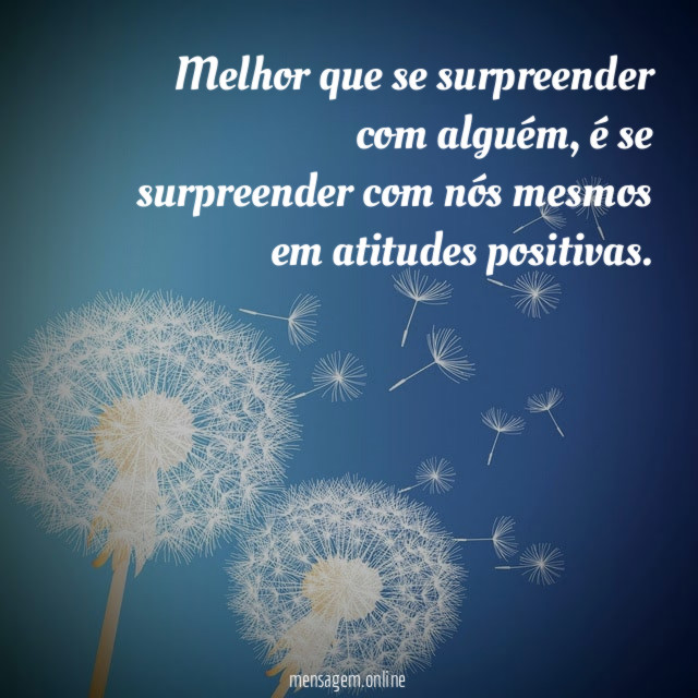 Melhor que se surpreender com alguém