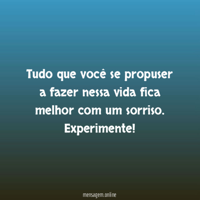Melhorando a vida
