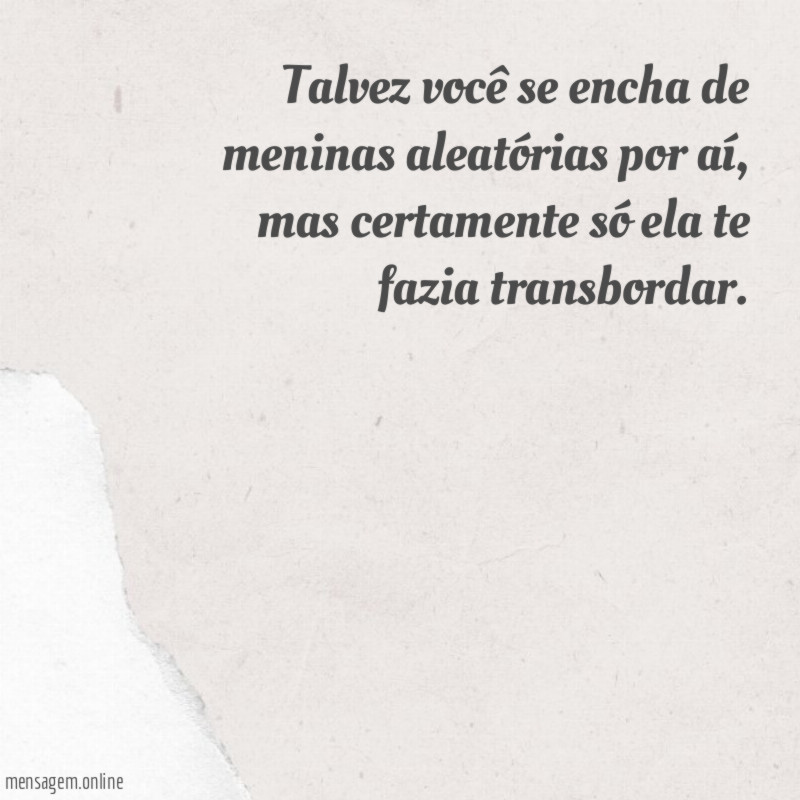 Meninas aleatórias por aí