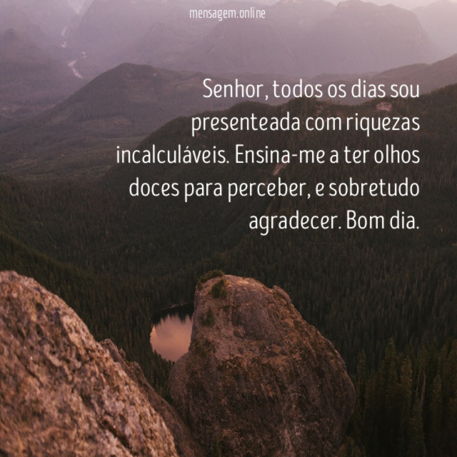 Mensagem de bom dia religiosa