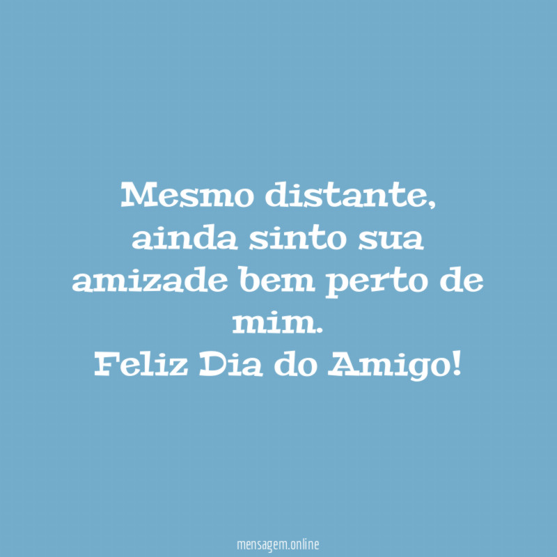Mesmo distante
