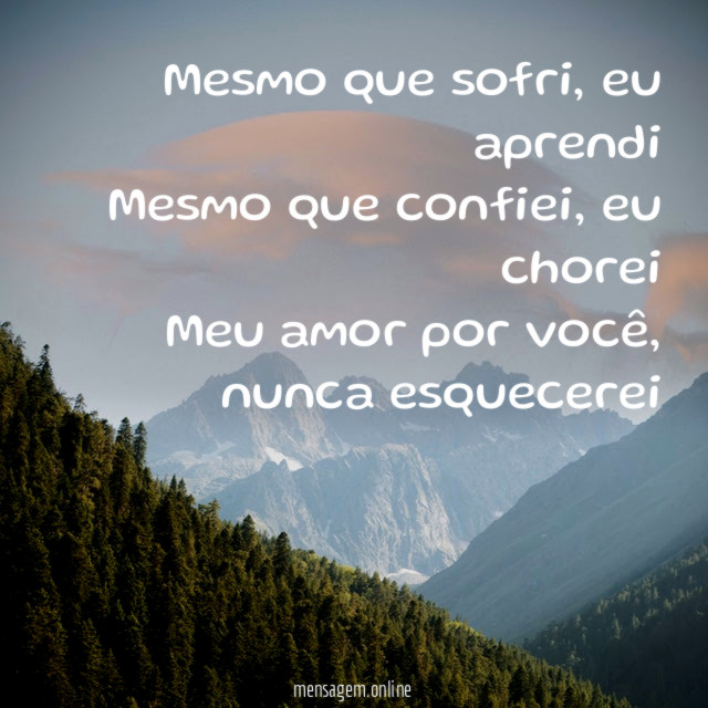 Mesmo que sofri
