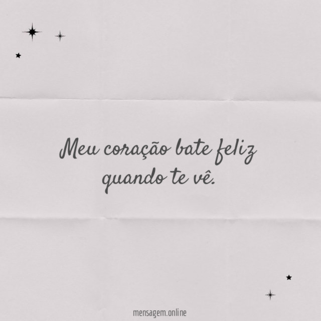 Meu coração bate