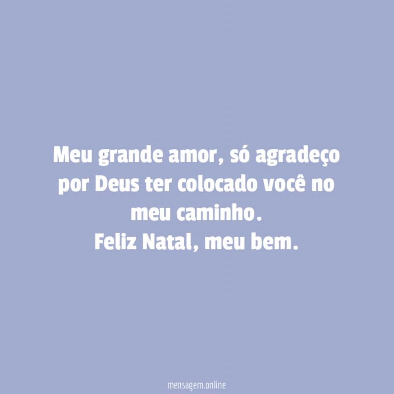 Meu grande amor