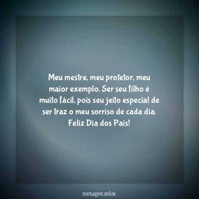 Meu mestre