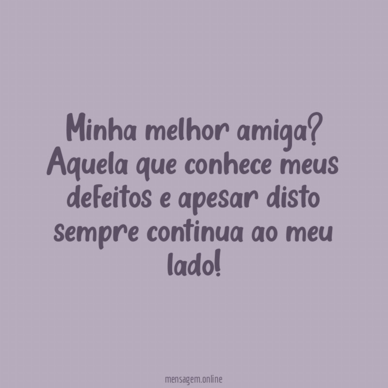 Minha melhor amiga