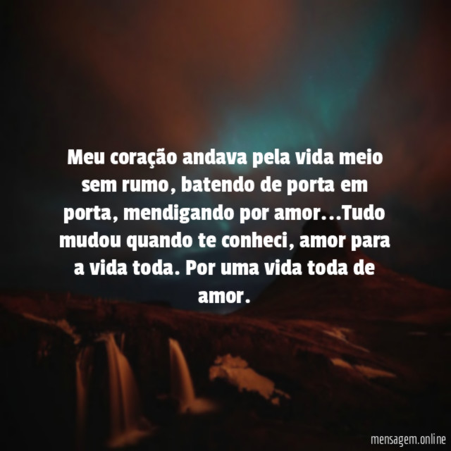 Minha vida no rumo
