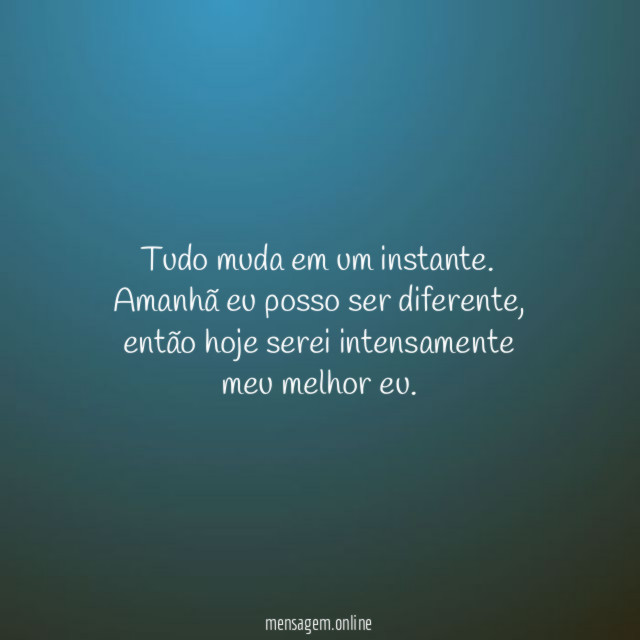 Mudanças