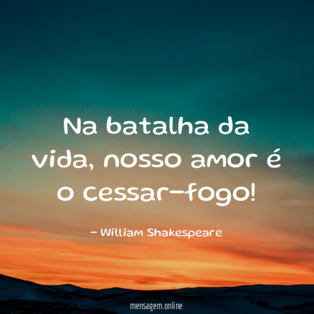 Na batalha da vida