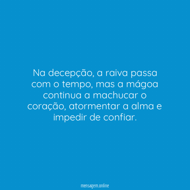 Na decepção