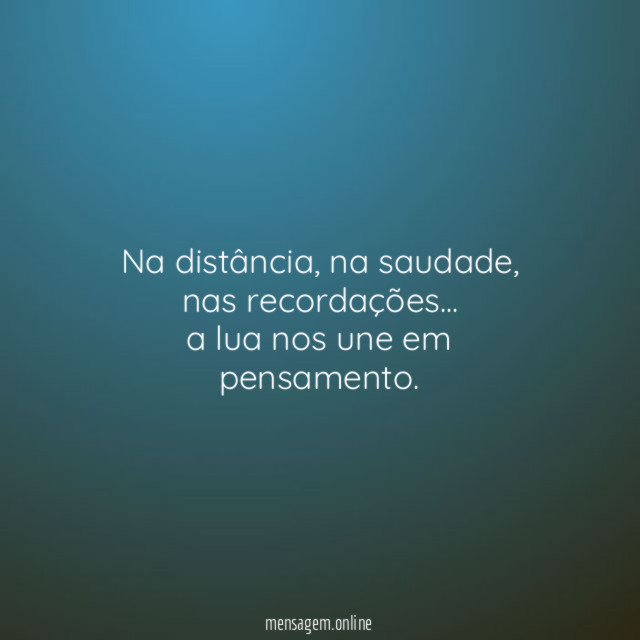 Na distância