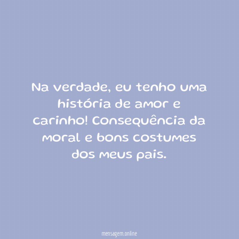 Na verdade