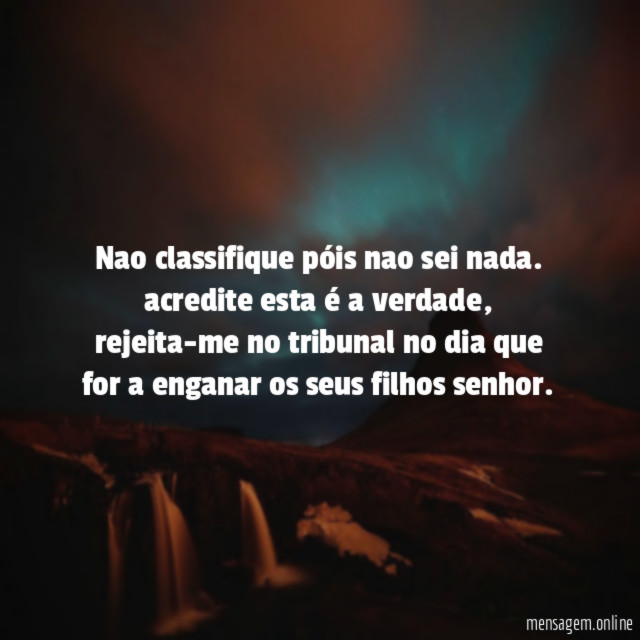 nao classifique póis nao sei nada