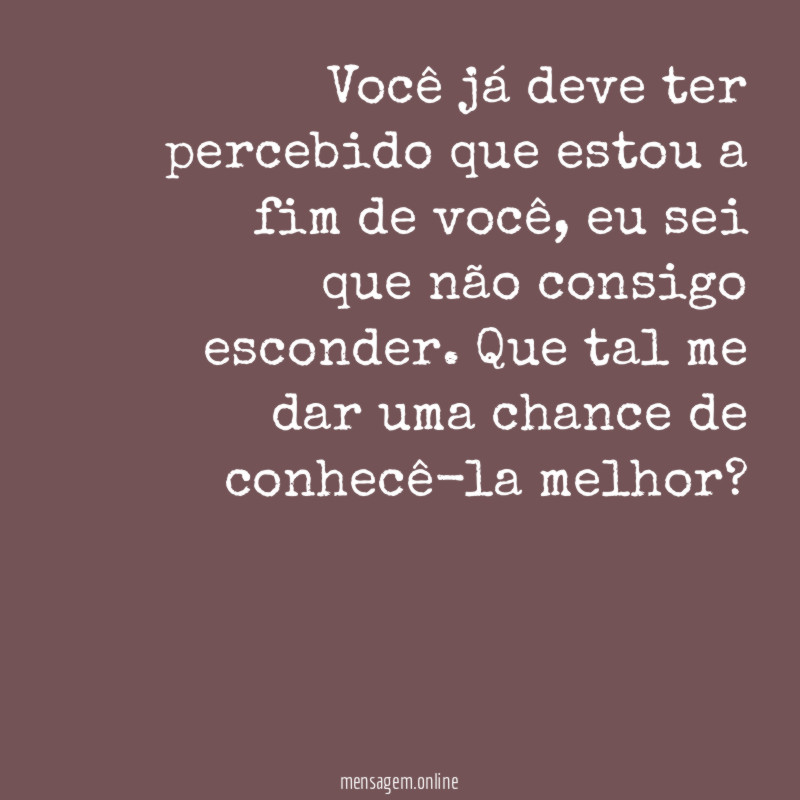 Não dá pra esconder