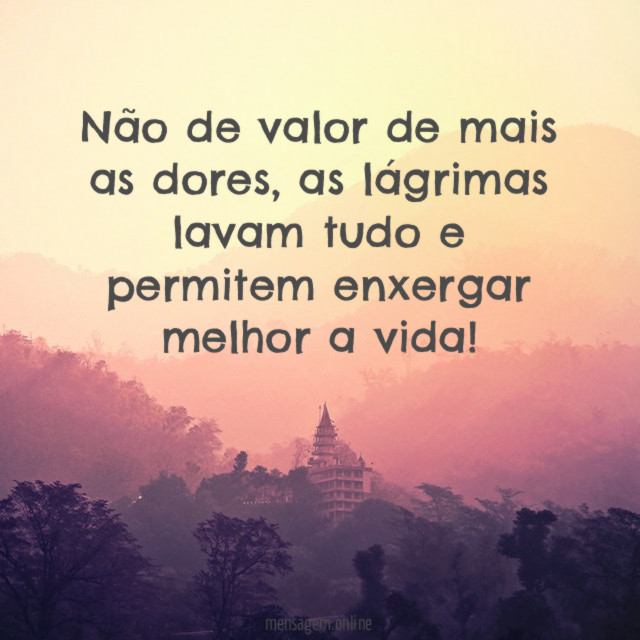Não de valor de mais as dores