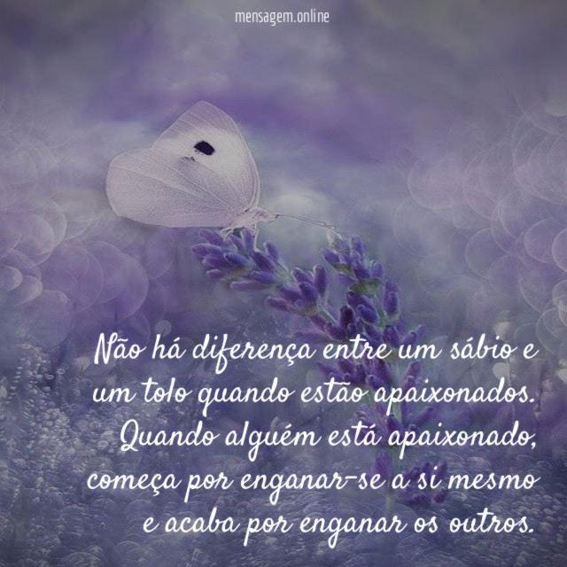 Não há diferença entre um sábio e um