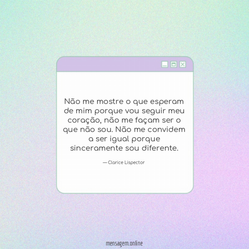 Não me mostre
