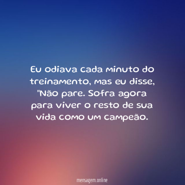 Não pare!