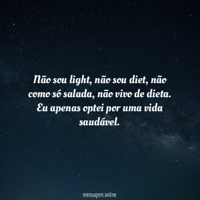 Não sou light