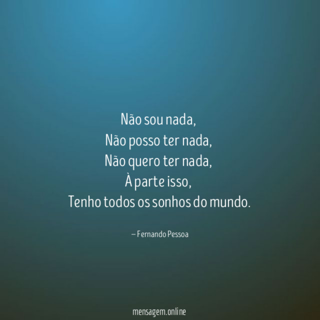 Não sou nada
