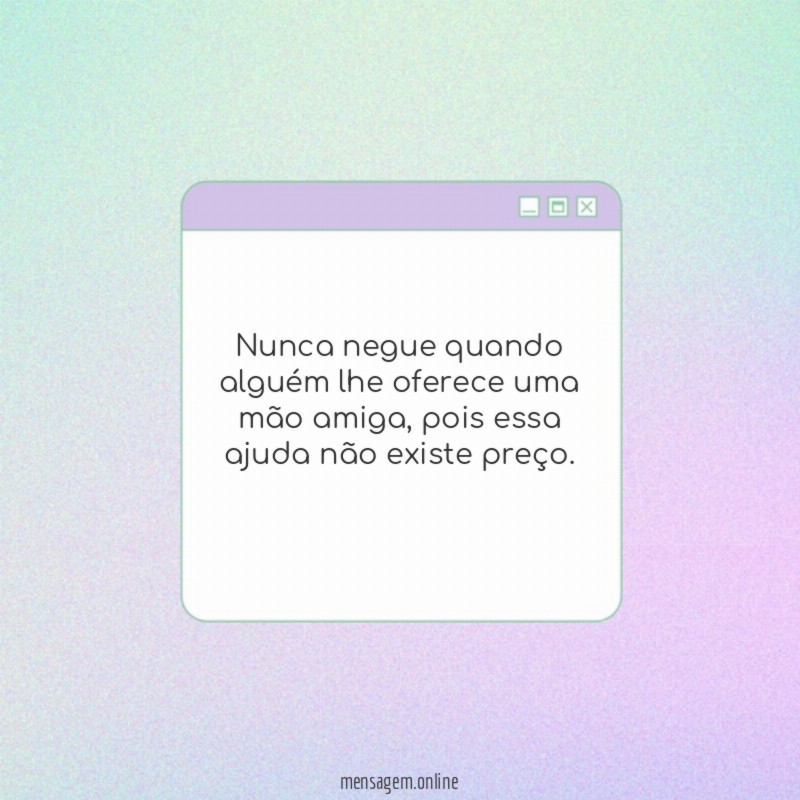 Não tem preço