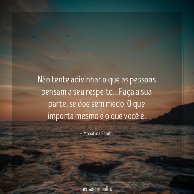 Não tente adivinhar o que as pessoas pensam a seu respeito