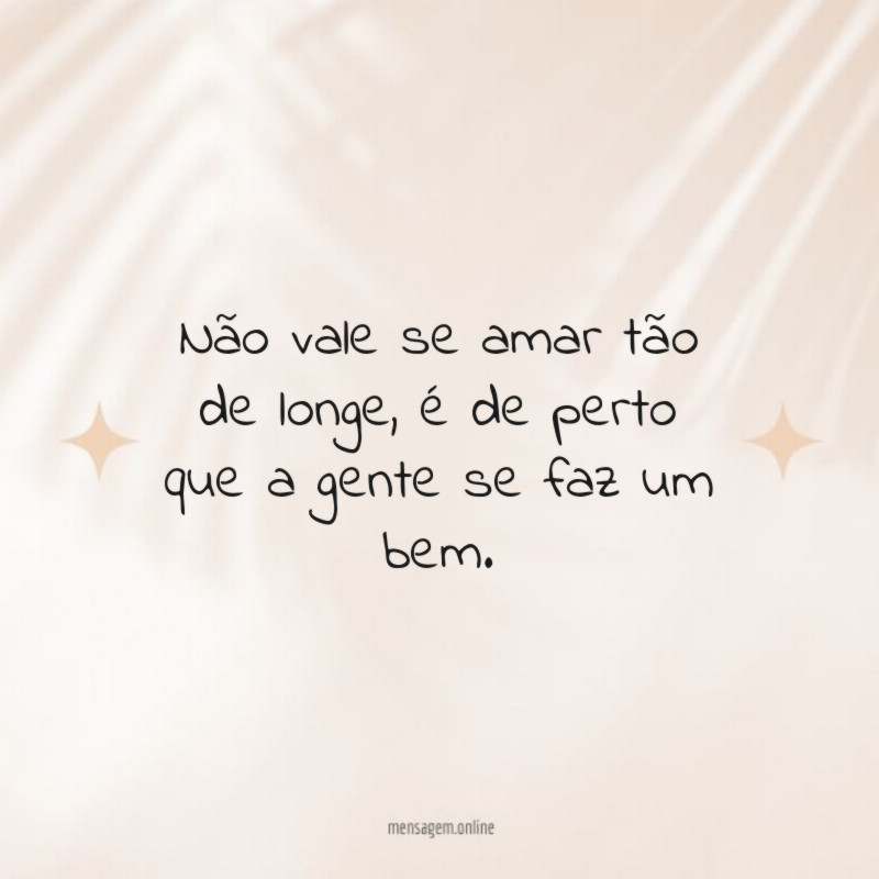 Não vale se amar