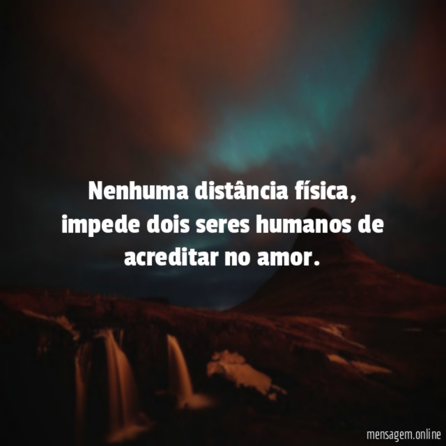 Nenhuma distância física