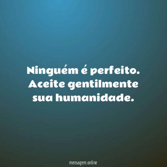 Ninguém é perfeito