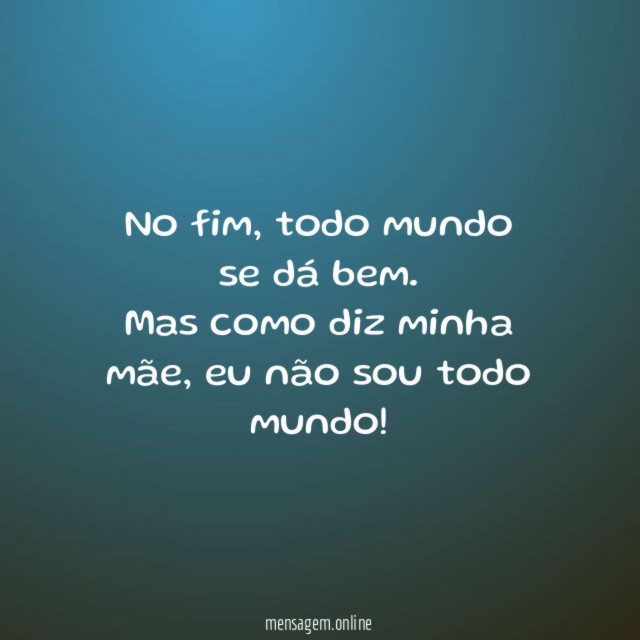 No fim