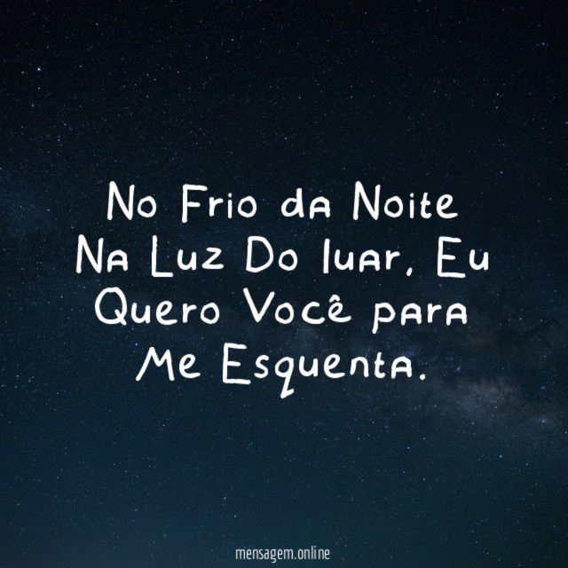 No Frio da Noite Na Luz Do luar