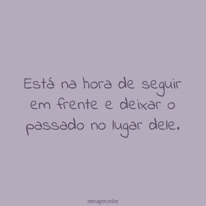 No lugar dele
