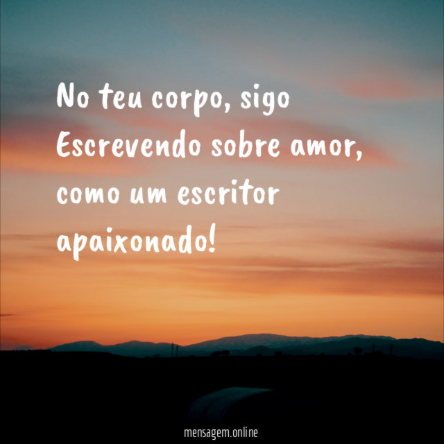 No teu corpo