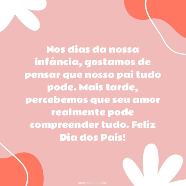 Nos dias da nossa infância