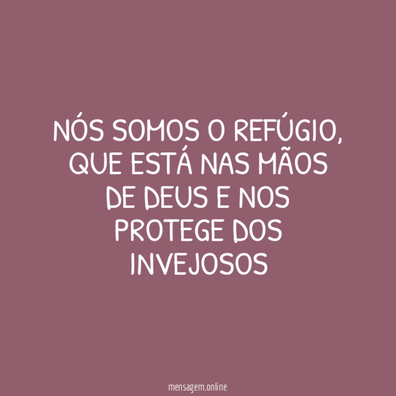 NÓS SOMOS O REFÚGIO