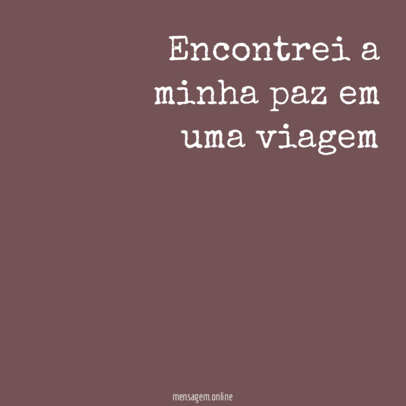 Novos lugares, novas experiências