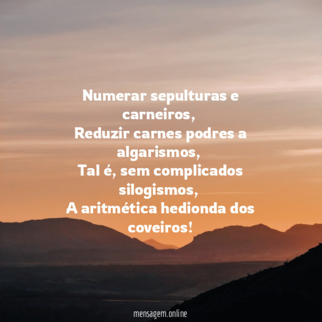 Numerar sepulturas e carneiros