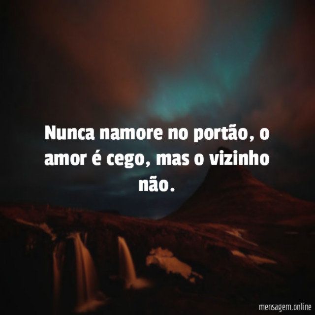 Nunca namore no portão