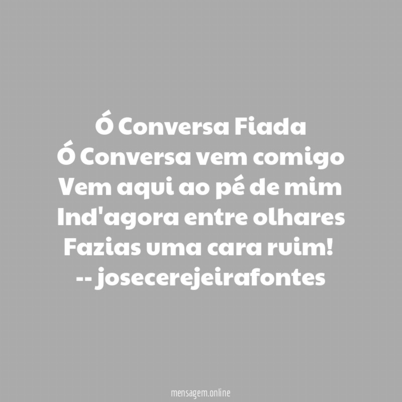 Ó Conversa Fiada