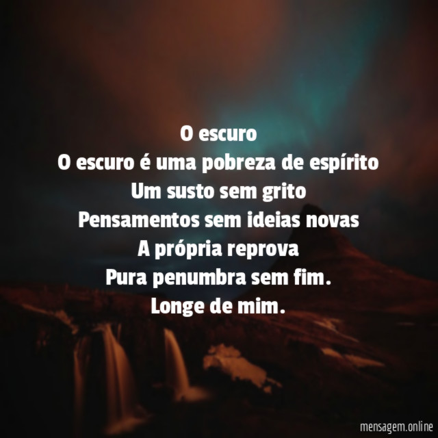 O escuro