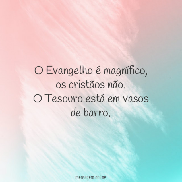 O Evangelho é magnífico