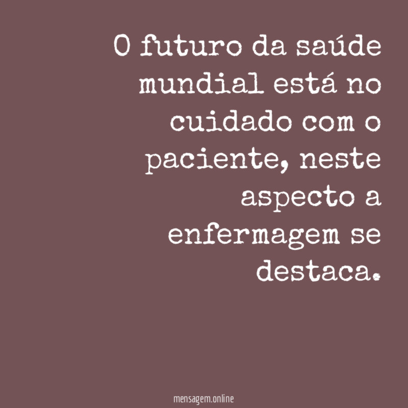 O futuro da saúde mundial está no cuidado com o paciente