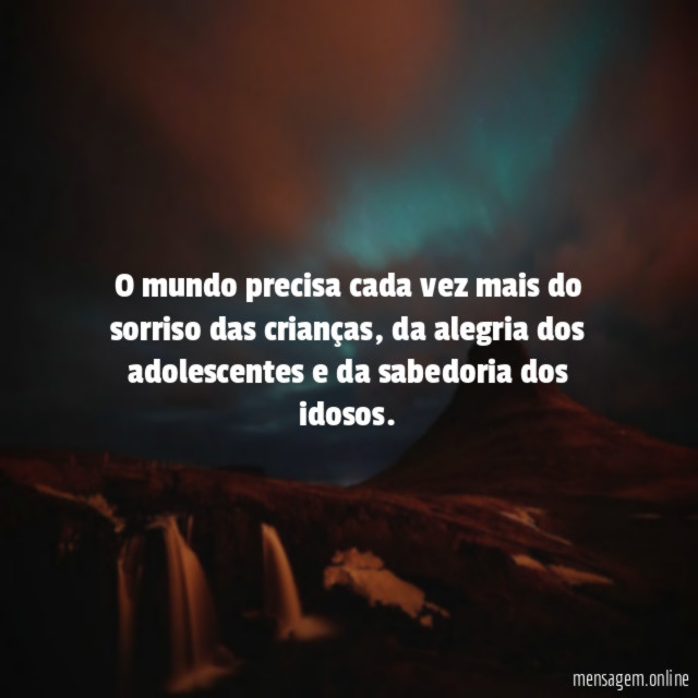 O mundo precisa cada vez mais do sorriso das crianças