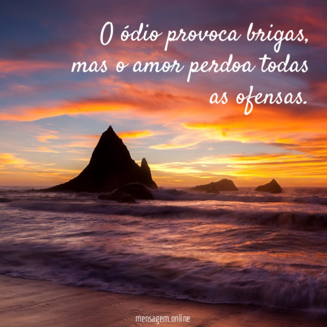 O ódio provoca brigas