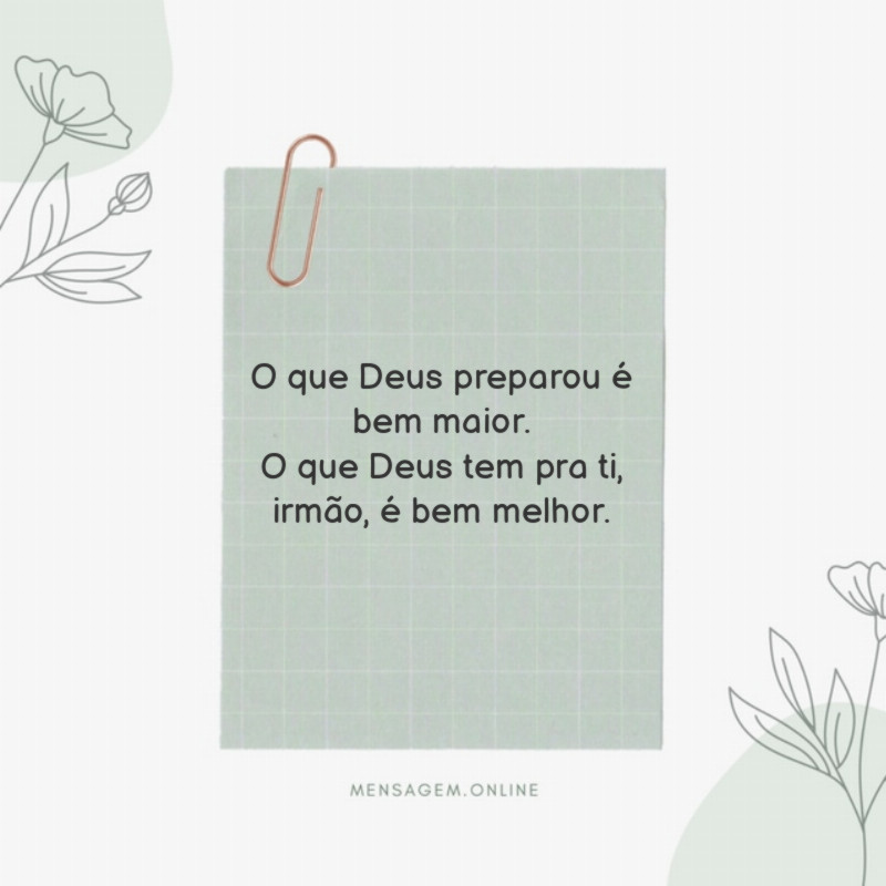 O que Deus preparou