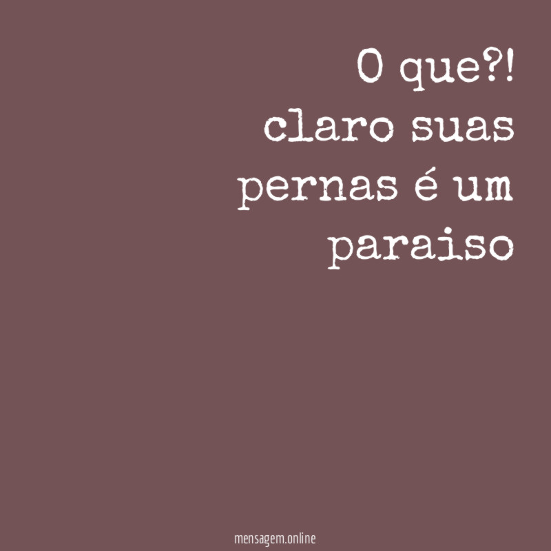 O quê