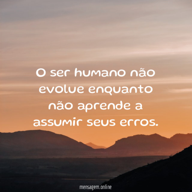 O ser humano não evolue enquanto não aprende
