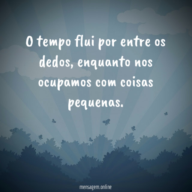 O Tempo Flui